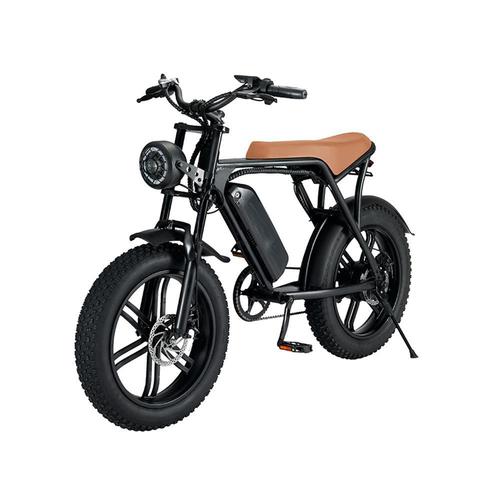 复古新款越野胖胎电动自行车ouxi工厂v8电动车海外仓库现货